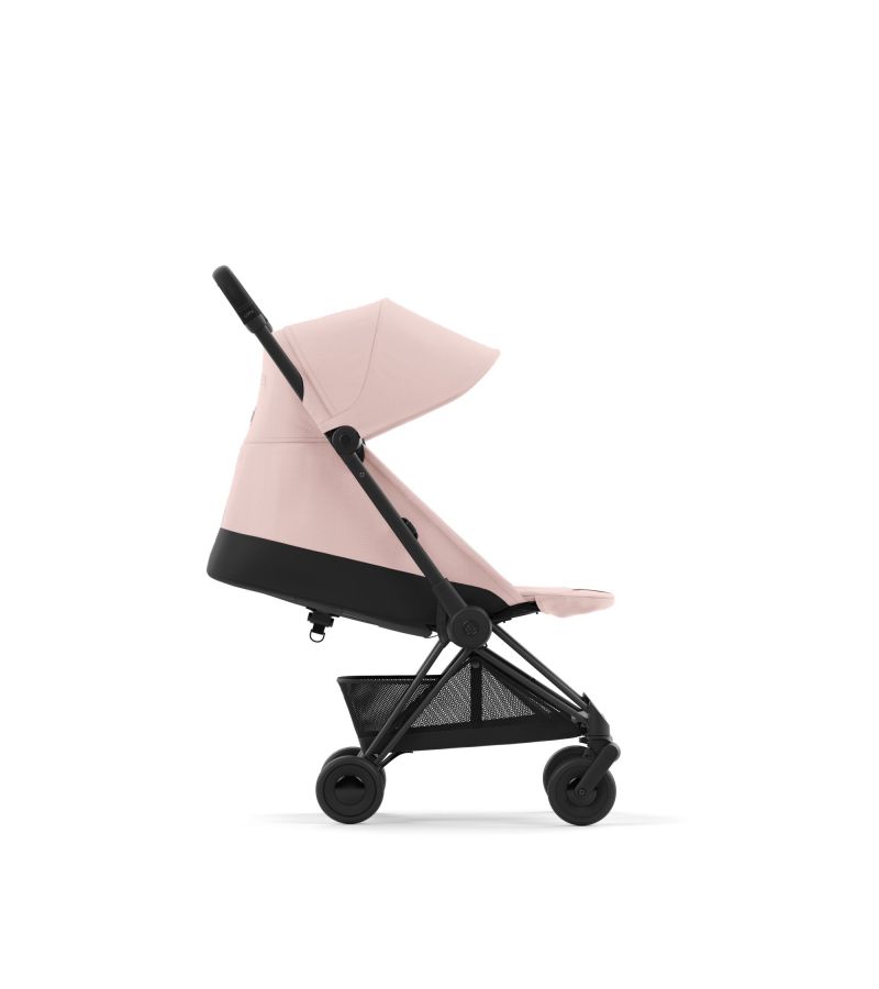 Βρεφικό καρότσι CYBEX Coya Matt Black Frame Peach Pink